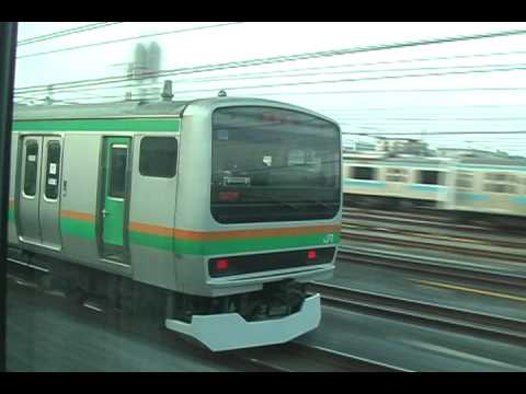 湘南新宿ライン・高崎線 車窓 赤羽-大宮 グリーン車 E231