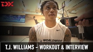 T.J. Williams NBA Pre-Draft Workout and Interview