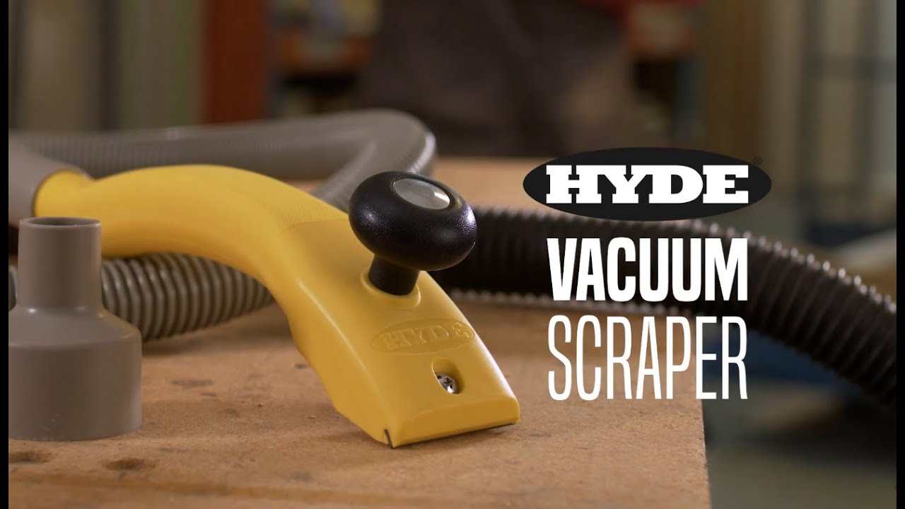 Dust-Free Vacuum Scraper