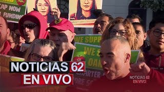 Huelga de profesores en la ciudad de Oakland. – Noticias 62. - Thumbnail