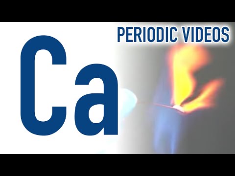 calcium - Here's an update of our video about the element Calcium. All the elements at http://www.periodicvideos.com/