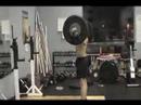 CrossFit Spokane Mike doing 215lb OHS @BW160 CrossFit Spokane Mike doing 215lb OHS @BW160