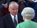 Clive Radley receives his MBE from The Queen