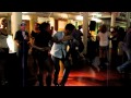 Nery y Lisneidy dancing salsa at the Tropical Latin Splash in Curacao
