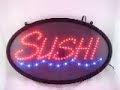 led sushi sign led sushi sign