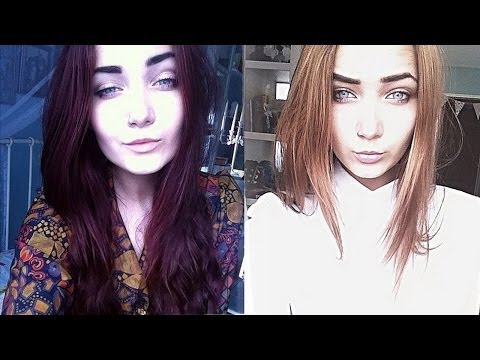 how to get rid dyed hair
