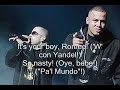 Wisin and Yandel-Noche de Sexo with lyrics