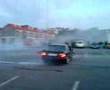 BMW Burnout gone bad