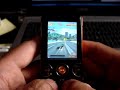 Asphalt 3 3D on Sony Ericsson W610i