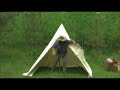 Pyramid Tent Set Up