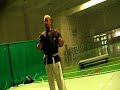 lors du module happoken yodan laurent steenis explique l utilisation des principe kyusho-yoseikan contenus dans happoken yodan afin de passer au travers du plastron de competition.