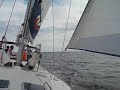 Sailing a Jeanneau 494 in the Sea of Cortez