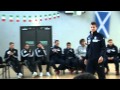 Italian Under-21 Football Team Visits School