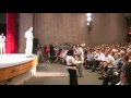 Bishop Emilio Alvarez at health care town hall