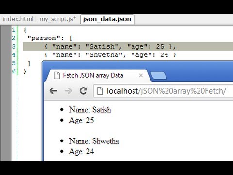 how to read json file in javascript