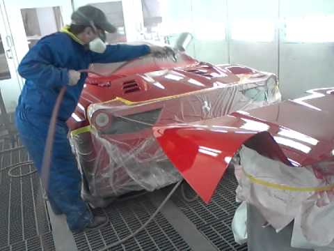 How to paint a Ferrari 458
