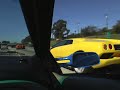 lamborghini run on la freeways!!    tons of fwy fun #3 of 4 
