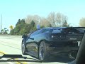 lamborghini run on la freeways!!    tons of fwy fun #3 of 4 