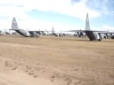 Pan of Davis Monthan Airforce Fleet
