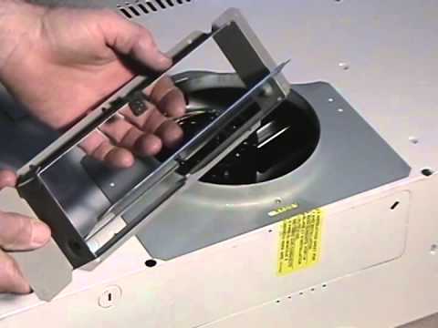 how to install microwave with vent