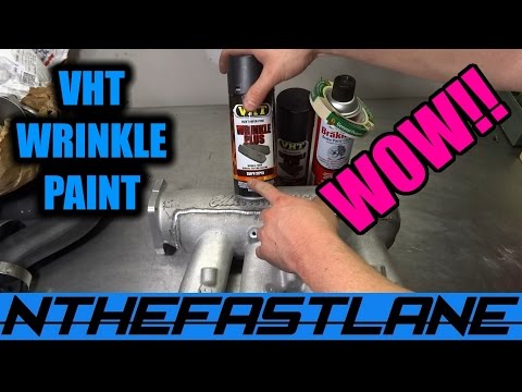 how to vht wrinkle paint