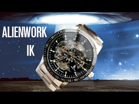 Alienwork IK Automatikuhr oder Alienwürg? Skelett Uhr - Test - Review