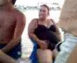 Nois na praia e a Andreia chupando pirulito de pobe.