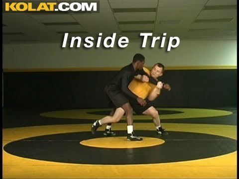 how to trip in wrestling
