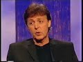 1999 Paul McCartney on Parkinson Part 7/14