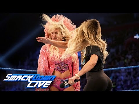 Trish Stratus slaps Charlotte Flair: SmackDown LIVE, Aug. 6, 2019