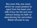 Men Around the Messenger(pbuh)Bilaal Ibn Rabah: ''The One...