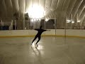Spread Eagel, Double Salchow/ Double Toe loop combination