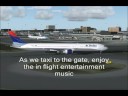 FS9 Delta Air Lines arrives into Schipol airport