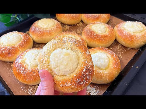 Нежнейшие Ватрушки с творогом! Невероятное тесто! Лучший рецепт!