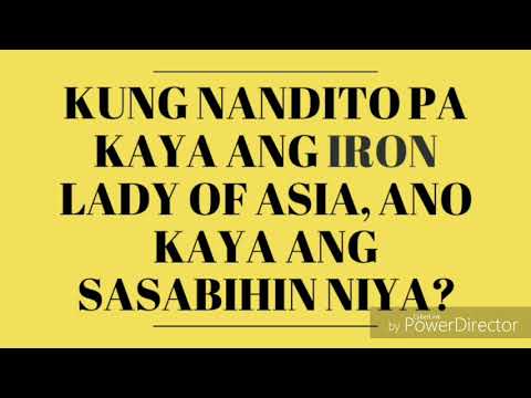 Miriam Defensor Babalik Galing sa Hukay dahil sa resulta ng Halalan!