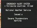 EAS Alert - Severe Thunderstorm Warning for Allegheny County
