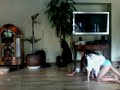 Golpe enorme haciendo una coreografia