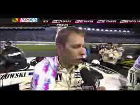 Brad Keselowski's crew vs. Denny Hamlin's crew