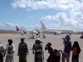 Pemba Mozambique Airport Dance on the landline