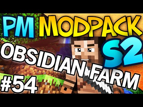 OBSIDIAN FARM!! - PM-Modpack S2 - #54