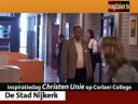 Christen Unie doet op het Corlaer College inspiratie op