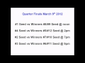 2012 ACC Basketball Tournament Schedule