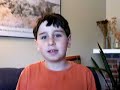 Lev reciting Tolkien poem from memory