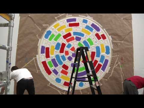 Video |  Art Institute Installations: Wall Drawing #1111 by Sol LeWitt