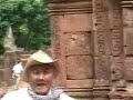 at banteay srei temple cambodia chea cheng as atour guide 