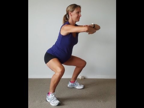 how to relieve squat