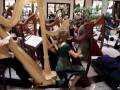 videos de AHS 11th Annual Christmas Harp Extravaganza  Santa Anita Westfield Mall, CA 12-13-08--9