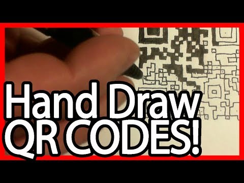 how to draw your own qr code