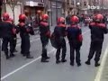 Ertzaintza Incidentes en Santurtzi y Donosti