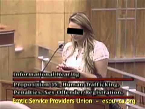 Doogan - Jane of the Erotic Service Providers Union speaks out against California ballot measure Proposition # 35. One of several ballot measures before California Vo...